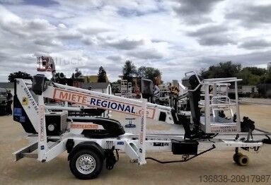 Remolque con plataforma de trabajo Dino 135 T