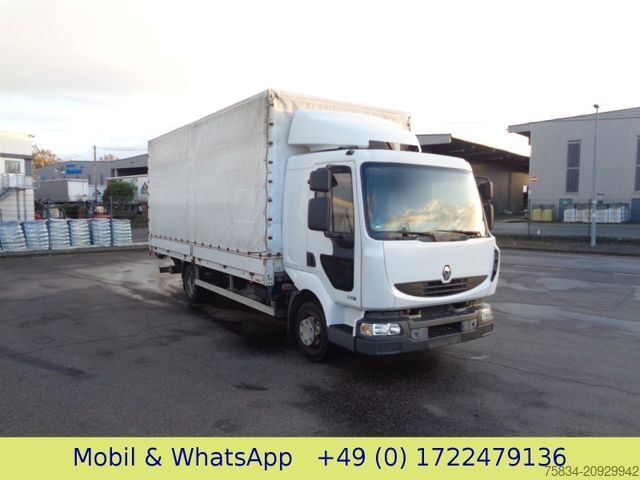 Furgão cortina de lona RENAULT MIDLUM  220 DXI