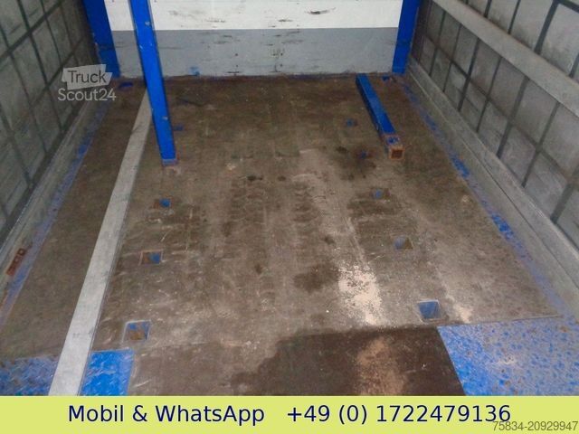 Prikolica z nizko platformo BLOMENRÖHR TIEFLADER mit Schiebeplane