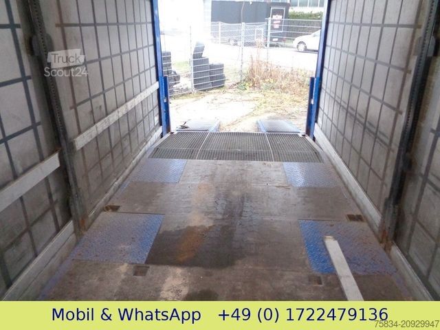 Prikolica z nizko platformo BLOMENRÖHR TIEFLADER mit Schiebeplane