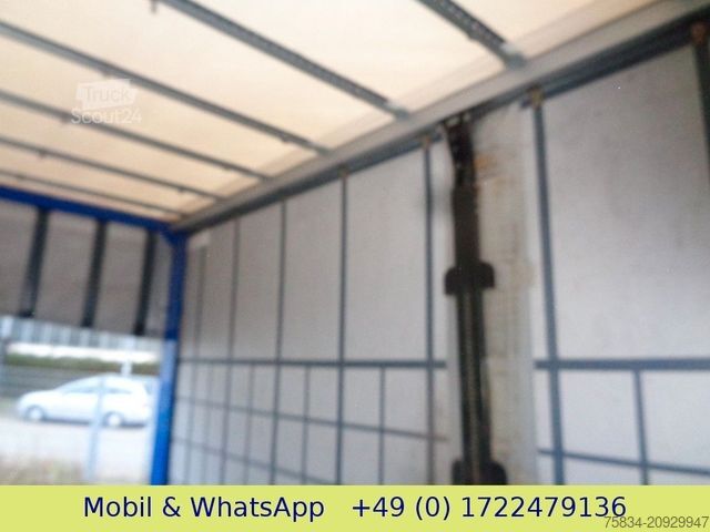 Prikolica z nizko platformo BLOMENRÖHR TIEFLADER mit Schiebeplane