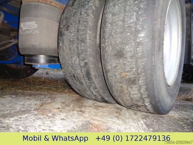 Prikolica z nizko platformo BLOMENRÖHR TIEFLADER mit Schiebeplane