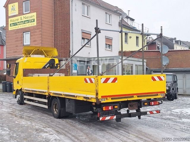 Fourgon pick-up RENAULT MIDLUM 220 DXI HIAB KRAN TÜV 07 / 2026