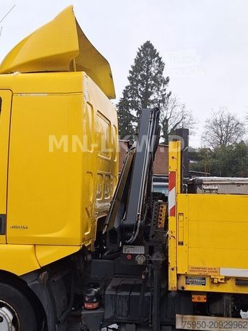 Fourgon pick-up RENAULT MIDLUM 220 DXI HIAB KRAN TÜV 07 / 2026