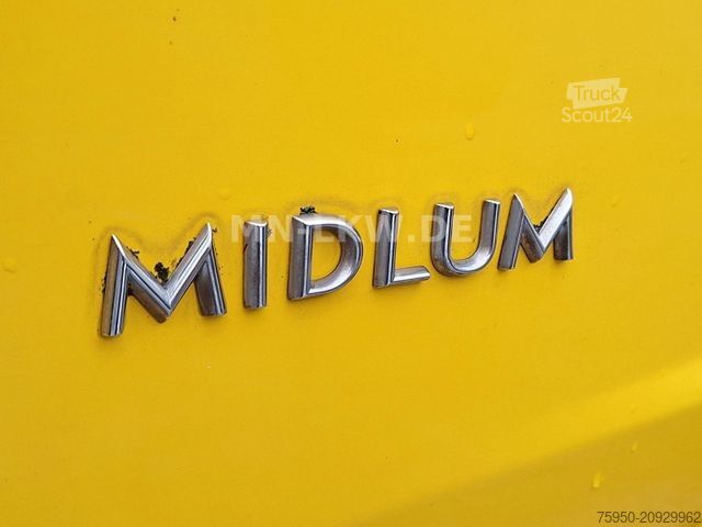 Fourgon pick-up RENAULT MIDLUM 220 DXI HIAB KRAN TÜV 07 / 2026