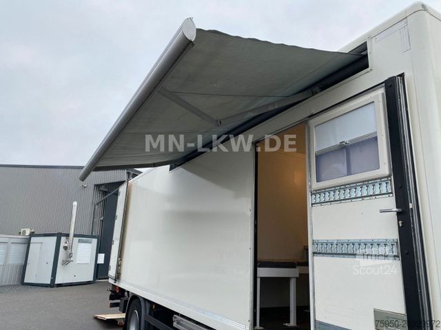 Camion caisson MAN TGM 18.290 KOFFER RENNSPORT WOHNABTEIL LBW 3t