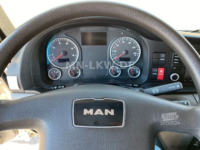 Camion caisson MAN TGM 18.290 KOFFER RENNSPORT WOHNABTEIL LBW 3t