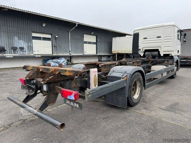 Değiştirilebilir kasalı kamyon MAN 18.350 TGA BDF L-Haus 5-Sitzer 261TKM