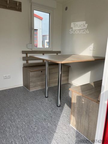 Anhänger-Wechselfahrgestell  Wiese Abrollcontainer für Baustelle/Werkstatt/..