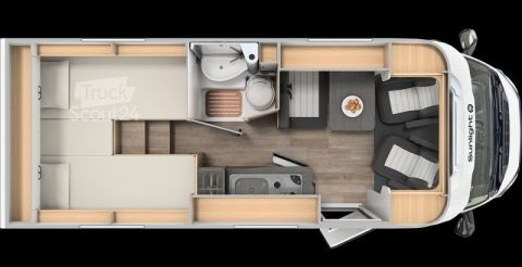 Yarı entegre karavan Sunlight V 66 IC-LINE*Automatik