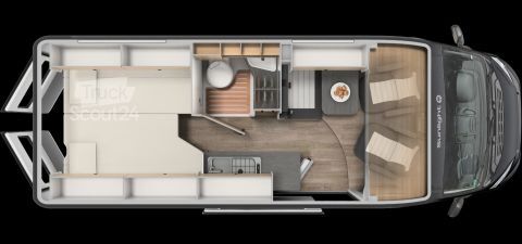 Autocaravana Sunlight Camper Van CLIFF 640 Adventure Edition Digital Paket