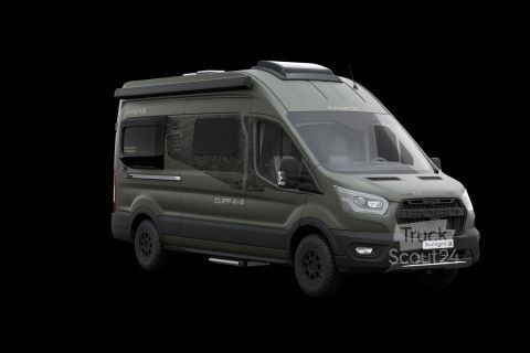 Avtodom Sunlight Camper Van Cliff 590 4x4 Green Trek Dieselheizung