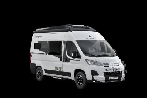 Asuntoauto Sunlight Camper Van CLIFF 540 Vanlife Graphit Grau