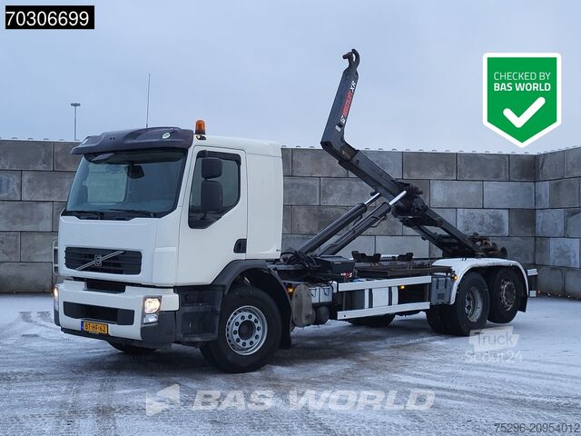  Volvo FE 280 6X2 21tons Hiab XR21S56S hooklift Lift+s...