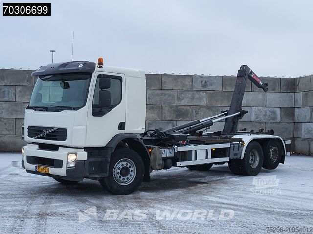  Volvo FE 280 6X2 21tons Hiab XR21S56S hooklift Lift+s...
