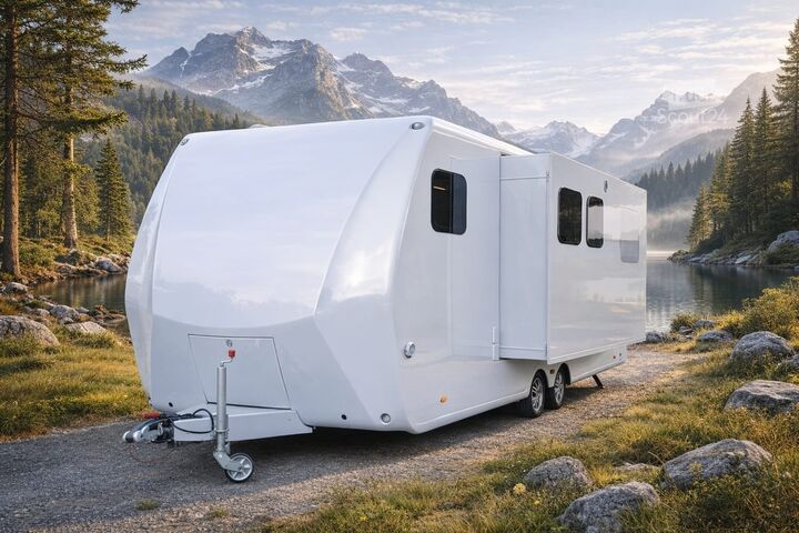 Wohnwagen Luxus Caravan mit Slide Outs 