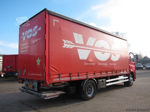 Camion plateau avec bâche DAF CF 230 19T Schiebeplane LBW Portalturen