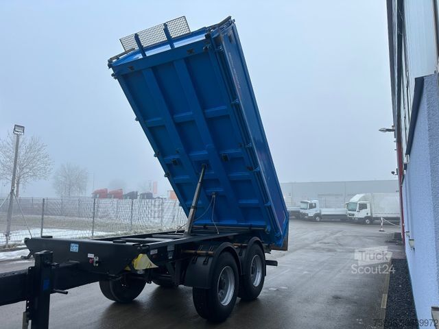 Remorque benne trilibérale MÜLLER-MITTELTAL TA-2 Tandem 3 Seiten Kipper Alu Bordwände