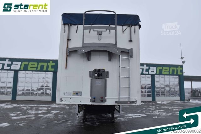 Oplegger met walking floor KNAPEN 10mm 92m³ BPW-Achsen Funk. Verzinkt Liftachse