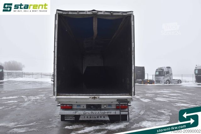 Oplegger met walking floor KNAPEN 10mm 92m³ BPW-Achsen Funk. Verzinkt Liftachse