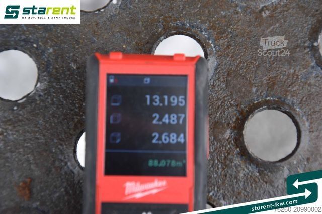 Oplegger met walking floor KNAPEN 10mm 92m³ BPW-Achsen Funk. Verzinkt Liftachse