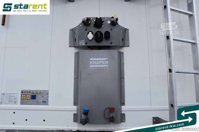 Oplegger met walking floor KNAPEN 10mm 92m³ BPW-Achsen Funk. Verzinkt Liftachse