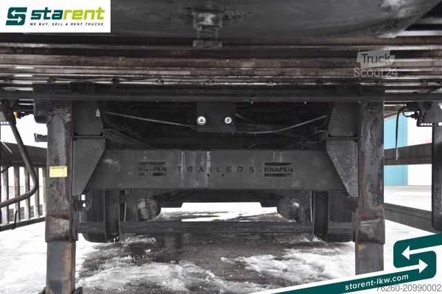 Oplegger met walking floor KNAPEN 10mm 92m³ BPW-Achsen Funk. Verzinkt Liftachse