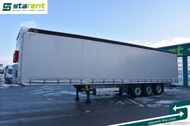 Открытый полуприцеп с тентом SCHMITZ CARGOBULL NEUE Plane, XL Zertifikat, Multilook, Alu Latten