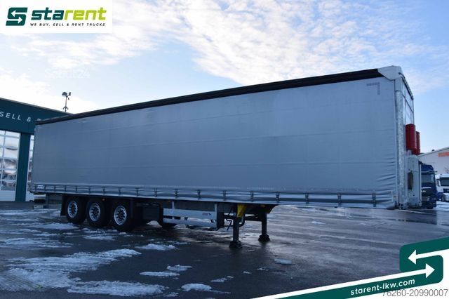 Открытый полуприцеп с тентом SCHMITZ CARGOBULL NEUE Plane, XL Zertifikat, Multilook, Alu Latten