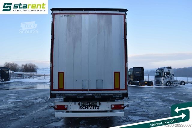 Открытый полуприцеп с тентом SCHMITZ CARGOBULL NEUE Plane, XL Zertifikat, Multilook, Alu Latten