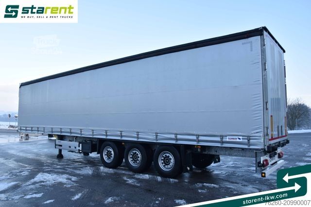 Открытый полуприцеп с тентом SCHMITZ CARGOBULL NEUE Plane, XL Zertifikat, Multilook, Alu Latten