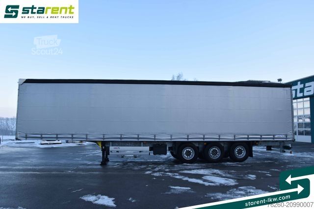 Открытый полуприцеп с тентом SCHMITZ CARGOBULL NEUE Plane, XL Zertifikat, Multilook, Alu Latten