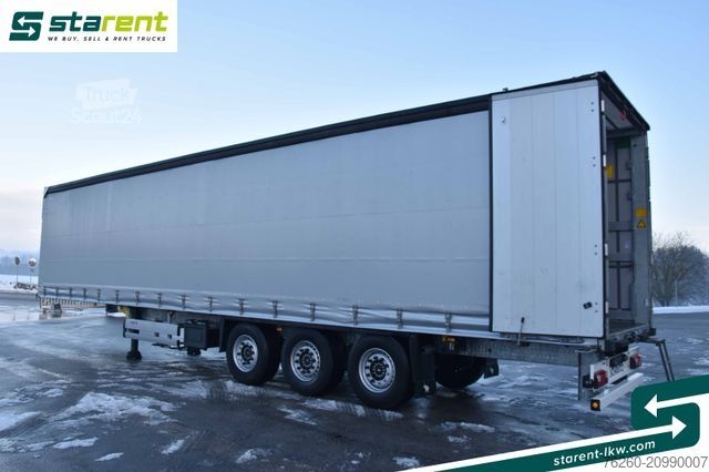 Открытый полуприцеп с тентом SCHMITZ CARGOBULL NEUE Plane, XL Zertifikat, Multilook, Alu Latten
