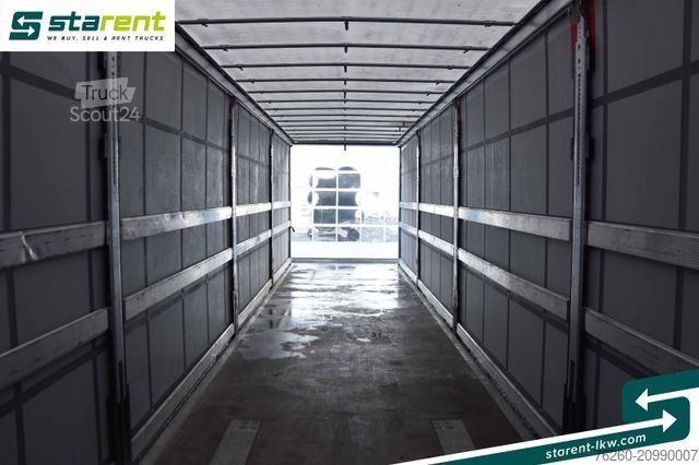 Открытый полуприцеп с тентом SCHMITZ CARGOBULL NEUE Plane, XL Zertifikat, Multilook, Alu Latten