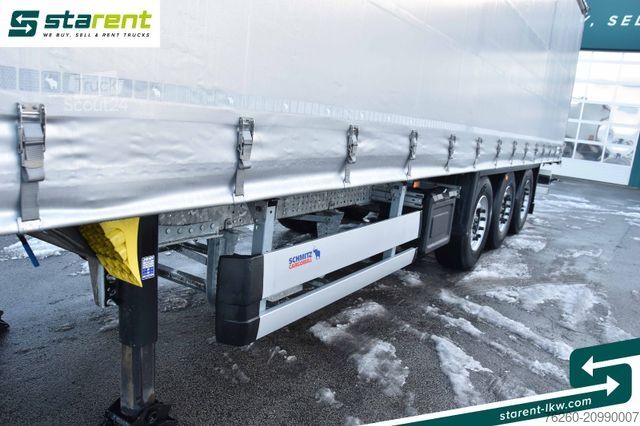 Открытый полуприцеп с тентом SCHMITZ CARGOBULL NEUE Plane, XL Zertifikat, Multilook, Alu Latten