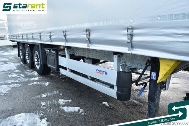Открытый полуприцеп с тентом SCHMITZ CARGOBULL NEUE Plane, XL Zertifikat, Multilook, Alu Latten
