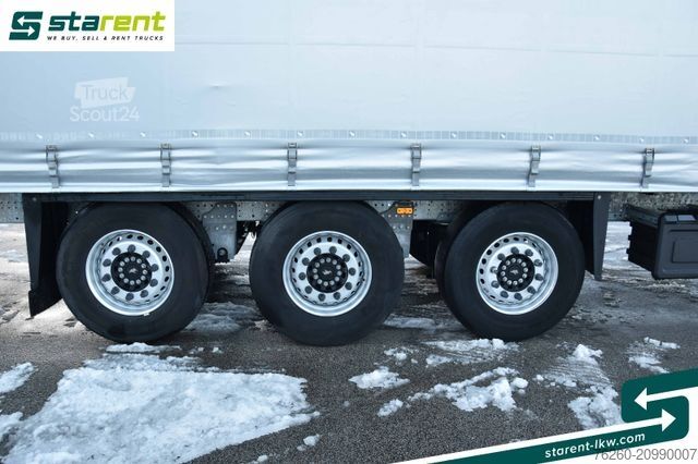 Открытый полуприцеп с тентом SCHMITZ CARGOBULL NEUE Plane, XL Zertifikat, Multilook, Alu Latten
