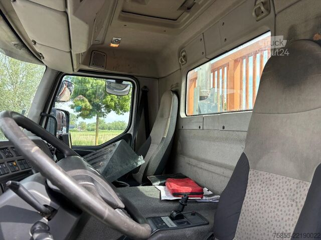 Boîte plate Renault Kerax 380 6x4 Full Steel / Hiab 166B-3 / Remote...
