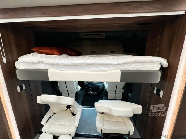 Kreaturvogn MERCEDES-BENZ ACTROS 2651 MOTOHOME 3 Pop-Out Vollausstattung