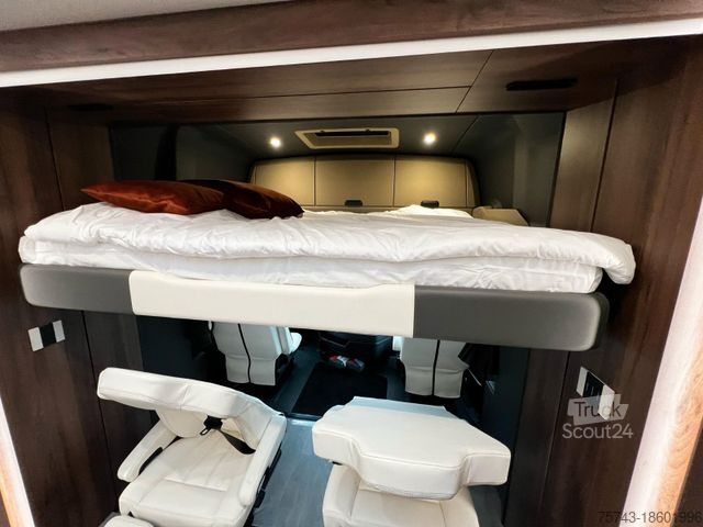 Kreaturvogn MERCEDES-BENZ ACTROS 2651 MOTOHOME 3 Pop-Out Vollausstattung
