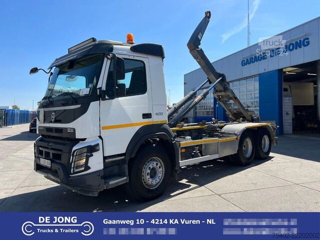 Sistema de braço de gancho Volvo FMX 420 / 6x4 / Hookarm 20T / Steel Spring