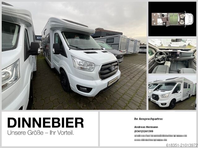 Half-integraal camper FORSTER T 639 LF, Automatik, 165 PS, Rückfahrkamera