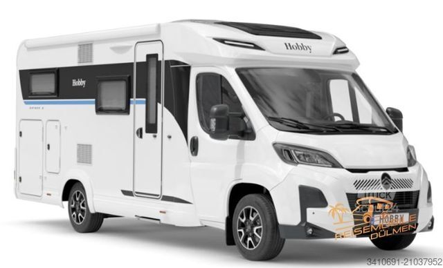 Half-integraal camper HOBBY OnTour C 680 GE Auto. PIONEER 9 Markise 16