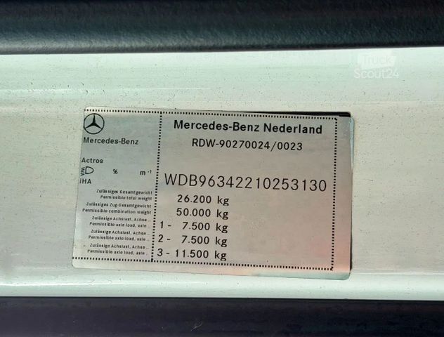 Tracteur routier standard MERCEDES-BENZ Actros 2645 GIGA SPACE 6X2 769.500 KM SUPER COND