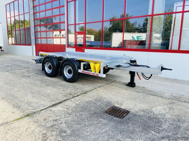 Remorque porte-engins surbaissée Möslein TMH 2  14 t Tandem- Absetzmuldenanhänger,geschlossenen BodenNeufahrzeug