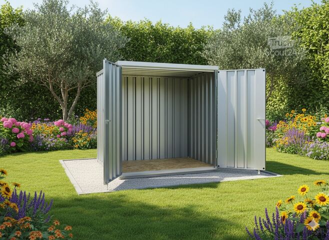 Contentor Elipo® Baucontainer Container Lagercontainer Nachtdepot 2m x 2m NEU