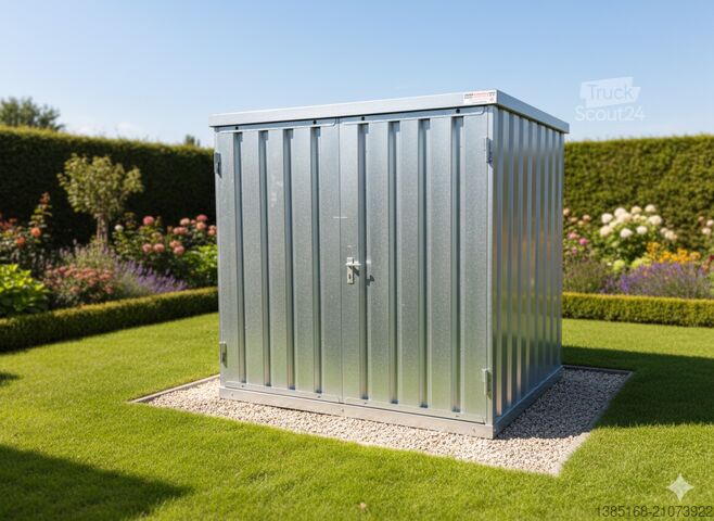 Contentor Elipo® Baucontainer Container Lagercontainer Nachtdepot 2m x 2m NEU