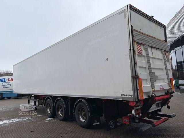 Kylsläpvagn KEL-BERG Lamberet City/drejebar