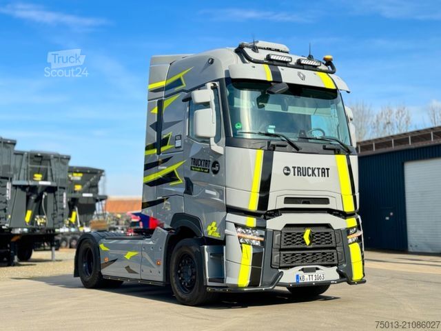 Standard tractor unit RENAULT T480 Evolution, LIVING- Paket, Kipphydr.,MIETEN?