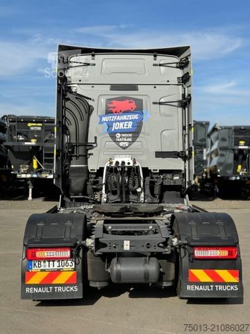 Standard tractor unit RENAULT T480 Evolution, LIVING- Paket, Kipphydr.,MIETEN?